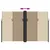 Produktbild 5 för Infällbar sidomarkis taupe 220x600 cm