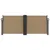Produktbild 3 för Infällbar sidomarkis taupe 100x1000 cm