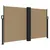 Produktbild 2 för Infällbar sidomarkis taupe 140x1000 cm
