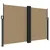 Produktbild 2 för Infällbar sidomarkis taupe 160x1000 cm