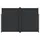 Infällbar sidomarkis svart 220x1000 cm