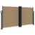 Produktbild 2 för Infällbar sidomarkis taupe 120x1200 cm