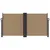 Produktbild 3 för Infällbar sidomarkis taupe 120x1200 cm