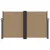 Produktbild 3 för Infällbar sidomarkis taupe 140x1200 cm
