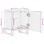 Produktbild 9 för Sängbord 40x34x46 cm massivt grovt mangoträ