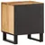 Produktbild 6 för Nattduksbord 2 st 40x34x46 cm massivt grovt mangoträ