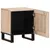 Produktbild 3 för Sängbord 2 st 40x34x46 cm massivt blekt mangoträ