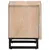Produktbild 5 för Sängbord 2 st 40x34x46 cm massivt blekt mangoträ