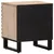 Produktbild 6 för Sängbord 2 st 40x34x46 cm massivt blekt mangoträ