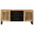 Produktbild 2 för Tv-bänk 105x34x46 cm massivt grovt mangoträ