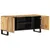 Produktbild 5 för Tv-bänk 105x34x46 cm massivt grovt mangoträ