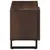 Produktbild 3 för Tv-bänk brun 105x34x46 cm massivt mangoträ