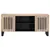 Produktbild 2 för Tv-bänk vit 105x34x46 cm massivt mangoträ