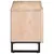 Produktbild 3 för Tv-bänk vit 105x34x46 cm massivt mangoträ