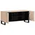 Produktbild 5 för Tv-bänk vit 105x34x46 cm massivt mangoträ