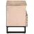 Produktbild 3 för Tv-bänk vit 70x34x46 cm massivt mangoträ