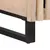 Produktbild 7 för Soffbord vit 80x51x40 cm massivt mangoträ