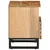 Produktbild 4 för Sängbord 40x34x46 cm massivt grovt mangoträ