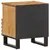 Produktbild 5 för Sängbord 40x34x46 cm massivt grovt mangoträ