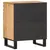 Produktbild 4 för Sängbord 50x34x60 cm massivt grovt mangoträ