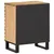 Produktbild 5 för Sängbord 50x34x62 cm massivt grovt mangoträ