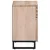 Produktbild 3 för Sängbord 50x34x60 cm massivt grovt mangoträ