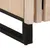 Produktbild 7 för Soffbord vit 100x55x40 cm massivt mangoträ