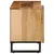 Produktbild 3 för Tv-bänk 80x34x46 cm massivt grovt mangoträ