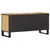 Produktbild 5 för Tv-bänk 100x34x46 cm massivt grovt mangoträ
