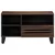 Produktbild 2 för Tv-bänk brun 80x34x46 cm massivt mangoträ