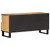 Produktbild 5 för Tv-bänk 100x34x46 cm massivt grovt mangoträ