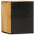 Produktbild 5 för Väggmonterat badrumsskåp 38x34x48 cm massivt grovt mangoträ