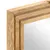 Produktbild 6 för Badrumsspegel 50x70 cm massivt grovt mangoträ och glas