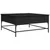Produktbild 2 för Soffbord svart 95x95x45 cm konstruerat trä och metall