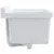 Produktbild 5 för Väggmonterat tvättställ vit 50x35x24 cm harts