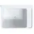 Produktbild 7 för Väggmonterat tvättställ vit 50x35x24 cm harts