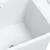 Produktbild 9 för Väggmonterat tvättställ vit 50x35x24 cm harts