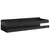 Produktbild 2 för Duschhylla matt svart 30x10x6 cm borstat 304 rostfritt stål