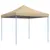 Produktbild 2 för Pop-Up hopfällbart partytält 292x292x315 cm beige