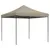 Produktbild 2 för Pop-Up hopfällbart partytält 292x292x315 cm taupe