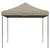 Produktbild 3 för Pop-Up hopfällbart partytält 292x292x315 cm taupe