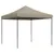 Produktbild 5 för Pop-Up hopfällbart partytält 292x292x315 cm taupe
