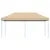 Produktbild 3 för Pop-Up hopfällbart partytält 580x292x315 cm beige