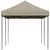 Produktbild 4 för Pop-Up hopfällbart partytält 580x292x315 cm taupe