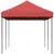 Produktbild 4 för Pop-Up hopfällbart partytält 580x292x315 cm vinröd
