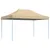 Produktbild 2 för Pop-Up hopfällbart partytält 440x292x315 cm beige