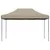 Produktbild 3 för Pop-Up hopfällbart partytält 440x292x315 cm taupe