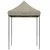 Produktbild 3 för Pop-Up hopfällbart partytält 200x200x306 cm taupe