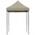 Produktbild 4 för Pop-Up hopfällbart partytält 200x200x306 cm taupe
