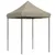 Produktbild 5 för Pop-Up hopfällbart partytält 200x200x306 cm taupe
